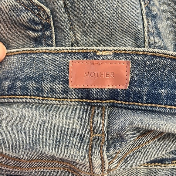 MOTHER x REVOLVE The Rascal Ankle Fray in Bonfire Lighting - Picture 9 of 14